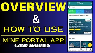 Overview of Mine Portal App [upl. by Jocko]