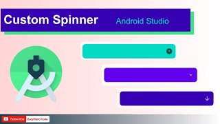 Custom Spinner Android Studio [upl. by Maharba486]