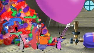 Oggy and the Cockroaches  The balloon house S04E07 BEST CARTOON COLLECTION  New Episodes in HD [upl. by Gazzo658]