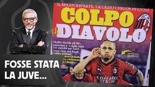 Il LOTITO FURIOSO che non evidenzia il titolo con il MILAN a meno 1 dalla JUVE 👀 [upl. by Adnarram]