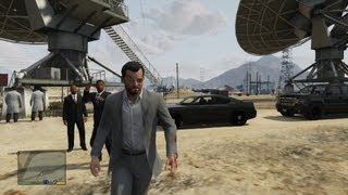 GTA V ¿PROBLEMAS CON LOS HOMBRES DE NEGRO SIN SPOILER [upl. by Ynnub]