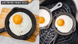 Air Fryer Fried Eggs [upl. by Benoit]