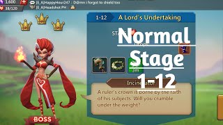 Lords mobile Normal Stage 112 f2p A Lords Undertaking stage 112 [upl. by Waldos]