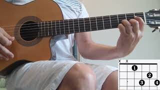 D7 Guitar Chord [upl. by Georgeanna]