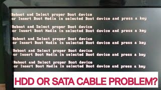 Reboot and select proper boot device or insert boot media in selected boot device and press a key [upl. by Solitta102]