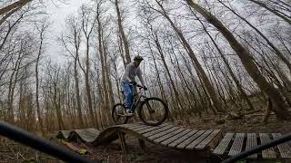 MTB Route Oostvoorne quotTechnical Featuresquot  3 Maart 2024 [upl. by Anom]