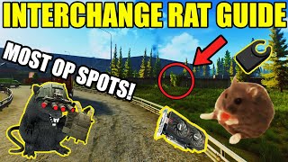 The Ultimate Interchange Rat Spot Guide 🐀  Escape From Tarkov extract campingRatting tutorial [upl. by Els918]