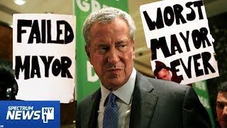 IS BILL DE BLASIO THE WORST MAYOR EVER REAL ESTATE MOGUL SOUNDS OFF [upl. by Anhoj]