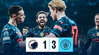 HIGHLIGHTS FC Copenhagen 13 City  De Bruyne Silva Foden Goals  Champions League 2324 [upl. by Aldrich289]