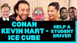 Ice Cube Kevin Hart amp Conan Help A Student Driver Reaction Video  SOME GREAT TIPS HERE 😂 [upl. by Oyek]