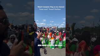 India Parade Day in Edison New Jersey with Sonu Sood sonusood independenceday sonalchauhan usa [upl. by Rashidi]