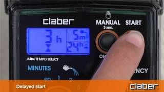 Claber Tempo Select Electronic Water Timer Product Guide [upl. by Etnom322]