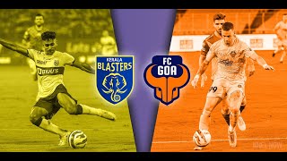 Live Kerala blasters vs Goa isl Live Football Match [upl. by Ahseirej621]