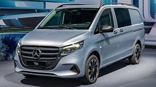 New 2024 MercedesBenz Vito Facelift  Exterior Interior amp Details [upl. by Nyrol]