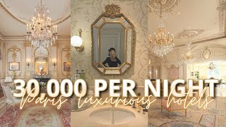 The top five luxury 5star hotels in Paris [upl. by Gaillard167]