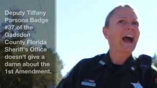 Gadsden County Sheriffs Deputy Tiffany Parsons Doesnt Give A Damn [upl. by Ardra]