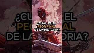 EL PEOR FINAL DE TODO EL MANGA anime animeshorts [upl. by Macdonald]