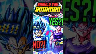 NEW LL SSBE VEGETA amp SSBKK GOKU SHOULD YOU SUMMON ❌✅ [upl. by Ellis]