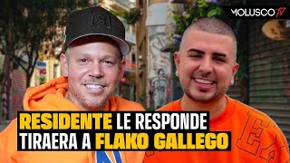 Residente le responde tiraera a Flako Gallego Analisis completo [upl. by Arrehs]