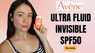 Avène Ultra Fluid Invisible SPF50  a sad fail  michxmash [upl. by Keavy]