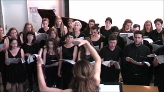 Musicologie à lUniversité Grenoble Alpes  choeur L2 L3 avril 2017 [upl. by Ereveniug704]