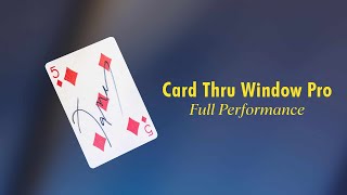 Card Thru Window Pro  Full Performance [upl. by Marquet]