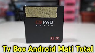 CARA MENGATASI TV BOX ANDROID EVPAD MATI TOTAL tvbox androidbox mxqpro4k mxqpro [upl. by Gersham]