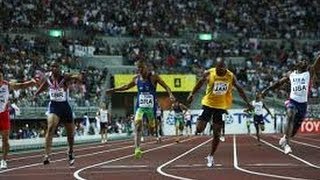 IAAF World Championship 2007  Mens 4x100m Final [upl. by Klarrisa]