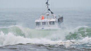 📛 GROSSES DÉFERLANTES LOCÉAN EST DÉMONTÉ À CAPBRETON DES DEMITOURS SIMPOSENT  🌊😨 Alexrolland [upl. by Eellah]