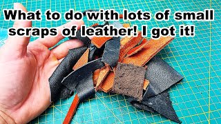 Small leather projects for beginners [upl. by Notsgnal]