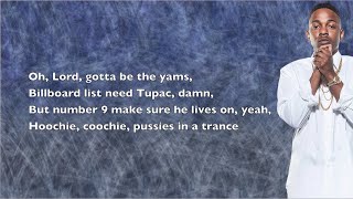 Kendrick Lamar  Black Friday  Lyrics [upl. by Nirehs]