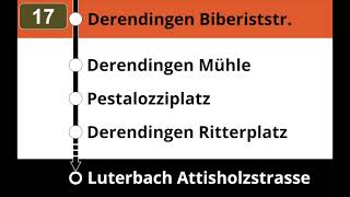 BSU Ansagen • 17 Gerlafingen – Biberist – Derendingen – Luterbach [upl. by Lorrin]