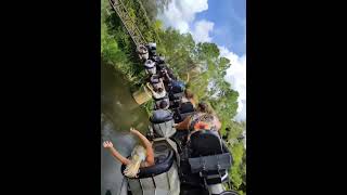 POV of Hagrids Motorbike Adventure universal harrypotter adventureswithblueman [upl. by Rediah]