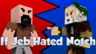 If Jeb Hated Notch  Minecraft Animation [upl. by Aicela598]