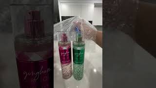 My Gingham Mist Collections by Bath amp Body Works fragrance bathampbodyworks unboxing [upl. by Imit291]