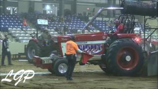 Southern Invitational 2017 Hot Farm Tractors  Murfreesboro TN  Lets Go Pulling [upl. by Gnirol]