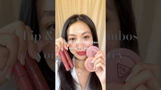 Are you a warm tone or cool tone 3ceofficial 3ce blush liptint makeuplook [upl. by Airol]