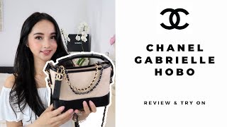 Chanel Gabrielle Small Hobo Bag Review  ชาแนลกาเบรียล รีวิว [upl. by Crotty]