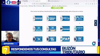 Curso BUZÓN TRIBUTARIO [upl. by Madlin]