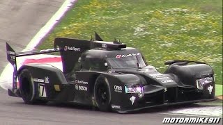 2016 Audi R18 LMP1 Speed Test  Monza Circuit [upl. by Ema918]