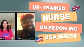 A UK TRAINED NURSE NOW ON A SUCCESSFUL USA NURSING JOURNEY WITH THE HELP OF UPC 🇬🇧 🇺🇸 [upl. by Nydroj]