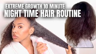 I tried a 10 MINUTE NIGHT Time Hair Routine for 2 WEEKS and Heres What happened [upl. by Barboza]