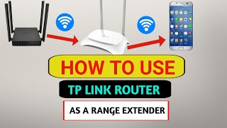 How To Setup Tp Link Router As WIFI Extender [upl. by Ellebasi810]