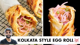 Kolkata Style Egg Roll  Perfect Flaky Parotta  क्रिस्पी आलू चिल्ली  Chef Sanjyot Keer [upl. by Hsetih650]