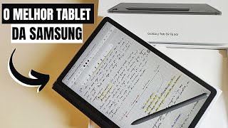 SAMSUNG TAB S9 FE com CAPA e SPEN  MELHOR TABLET SAMSUNG [upl. by Anerac]