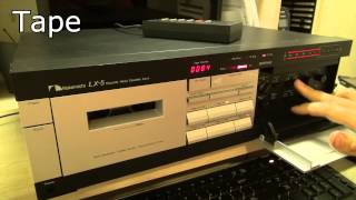 Nakamichi LX5 Discrete 3Head Cassette Deck [upl. by Naugal]