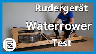 Waterrower Rudergerät im Test  Wie schneidet das Wasserrudergerät ab [upl. by Etnuaed]