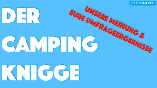 Camping  Regeln ❗️❗️❗️I Wir brauchen wieder das gemeinsame Camper  Feeling I Diskutiert gerne mit [upl. by Augustine768]