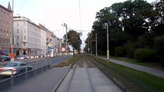 Vienna Straßenbahn linie 18 SchlachthausgasseWestbahnhof  rear view [upl. by Eissalc]