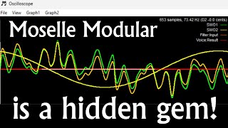 Moselle Modular Synthesizer Softsynth with a Thoughtfully Constructed Patching Language [upl. by Trini639]